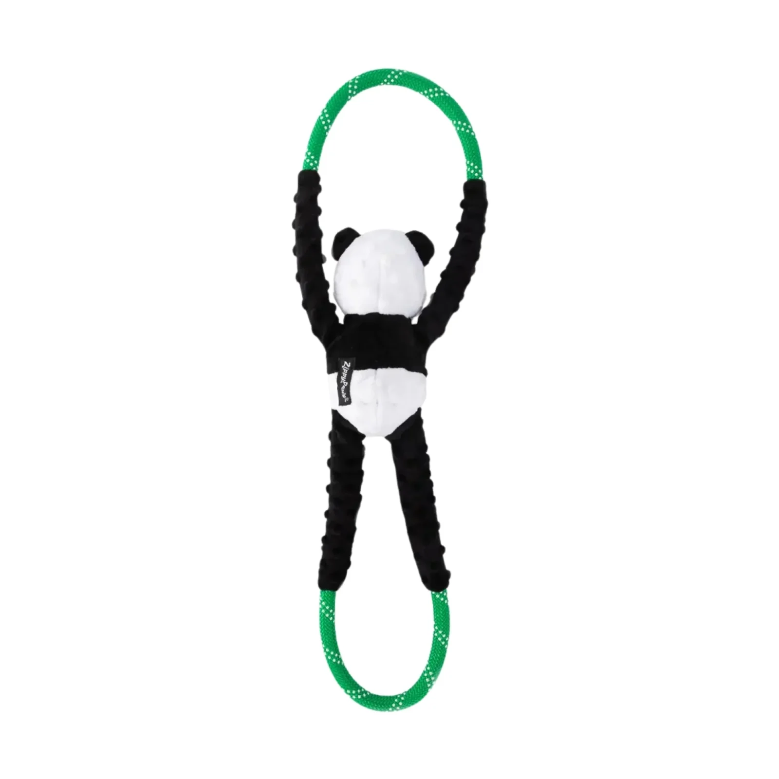 Zippypaws Ropetugz Panda Black/White Large - Image 2