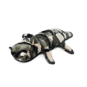 ZippyPaws Zippy Charity Z-Stitch Grunterz Dog Toy Camron the Camo Gator Large