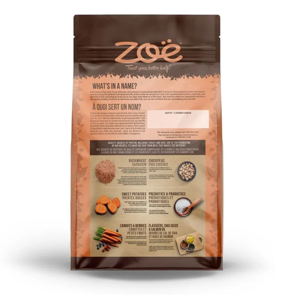 Zoe Turkey Chickpea and Sweet Potato Medium Breed Adult Dog Dry Food - Image 2