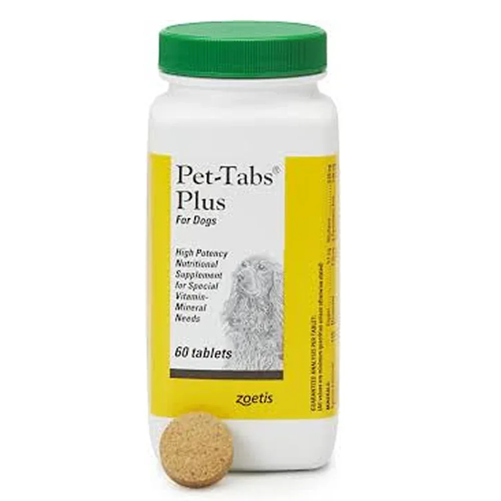 Zoetis Pet Tabs Plus Supplement Tablets for Dogs