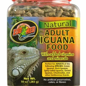 Zoo Med All Natural Adult Iguana Dry Food, 10 oz