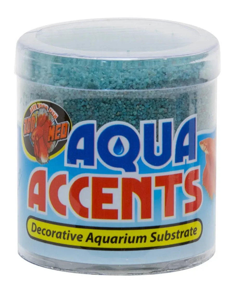 Zoo Med Aqua Accents Sand Terminator Teal, 8 oz