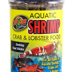 Zoo Med Aquatic Shrimp Crab & Lobster Dry Food, 2.5 oz