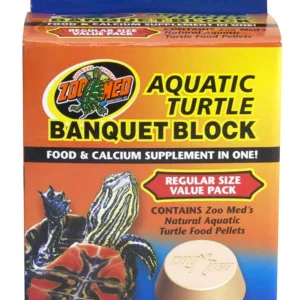 Zoo Med Aquatic Turtle Banquet Block Regular, 5-Count