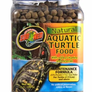 Zoo Med Aquatic Turtle Food Maintenance Formula Dry Food, 24 oz