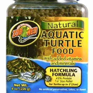 Zoo Med Aquatic Turtle Micro Pellet Hatchling Food, 8 oz