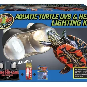 Zoo Med Aquatic Turtle UVB & Heat Lighting Kit