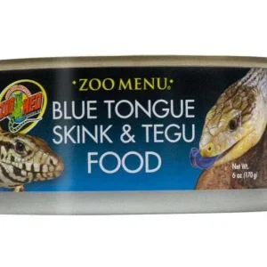 Zoo Med Blue Tongue Skink & Tegu Canned Wet Food 6 oz