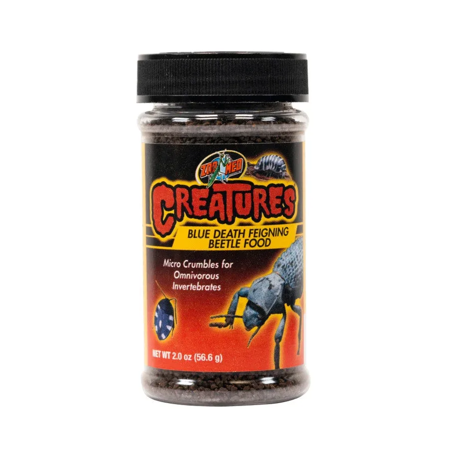 Zoo Med Creatures Blue Death Feigning Beetle Food, 2 oz