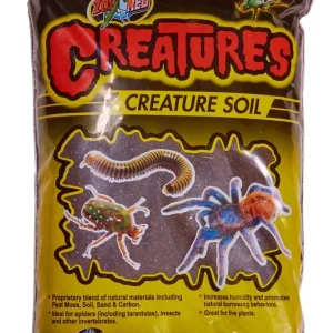 Zoo Med Creatures Creature Soil, Black, 1 qt