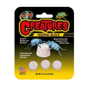 Zoo Med Creatures Feeding Block, 0.15 oz, 3 ct