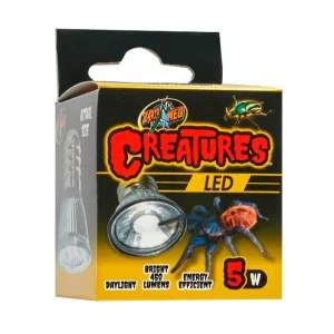 Zoo Med Creatures LED Lamp, Silver