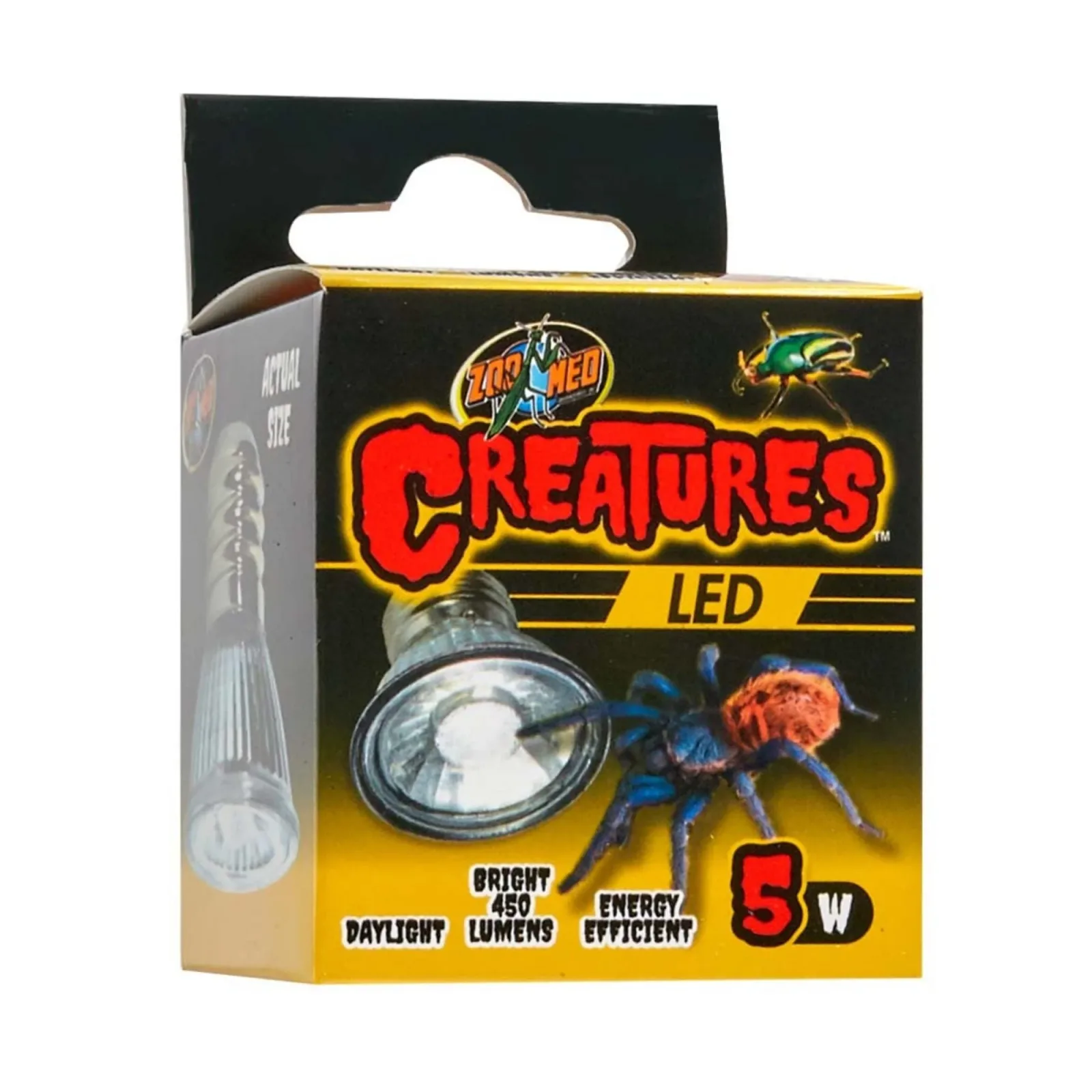 Zoo Med Creatures LED Lamp, Silver