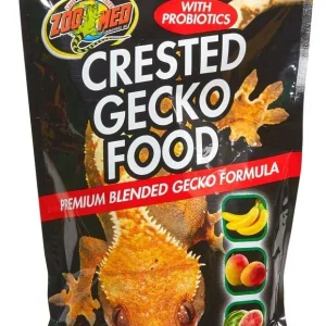 Zoo Med Crested Gecko Food Premium Blended Watermelon Dry Food, 1 lb