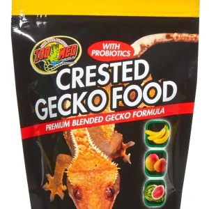 Zoo Med Crested Gecko Food Premium Blended Watermelon Dry Food, 2 oz