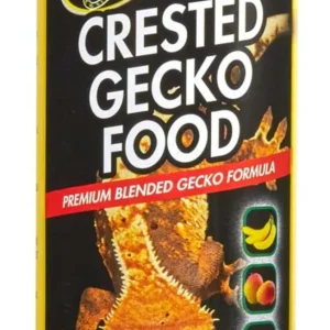 Zoo Med Crested Gecko Food Premium Blended Watermelon Dry Food, 8 oz