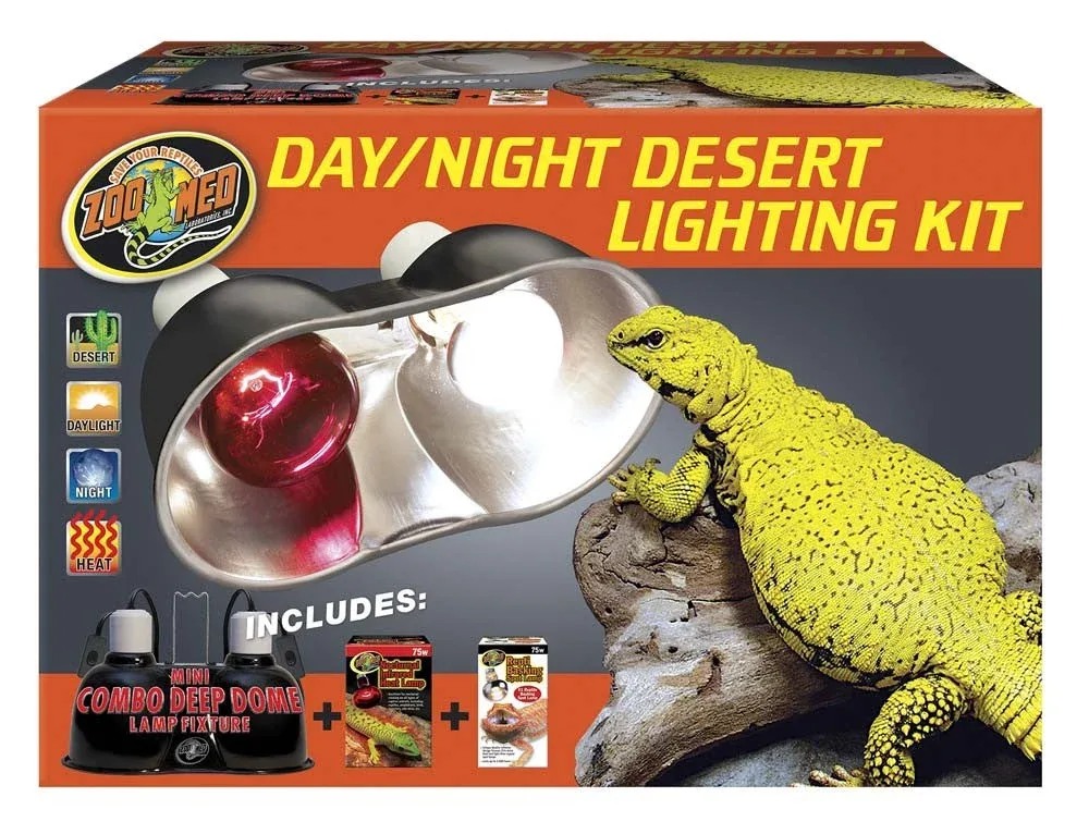 Zoo Med Day & Night Desert Lighting Kit