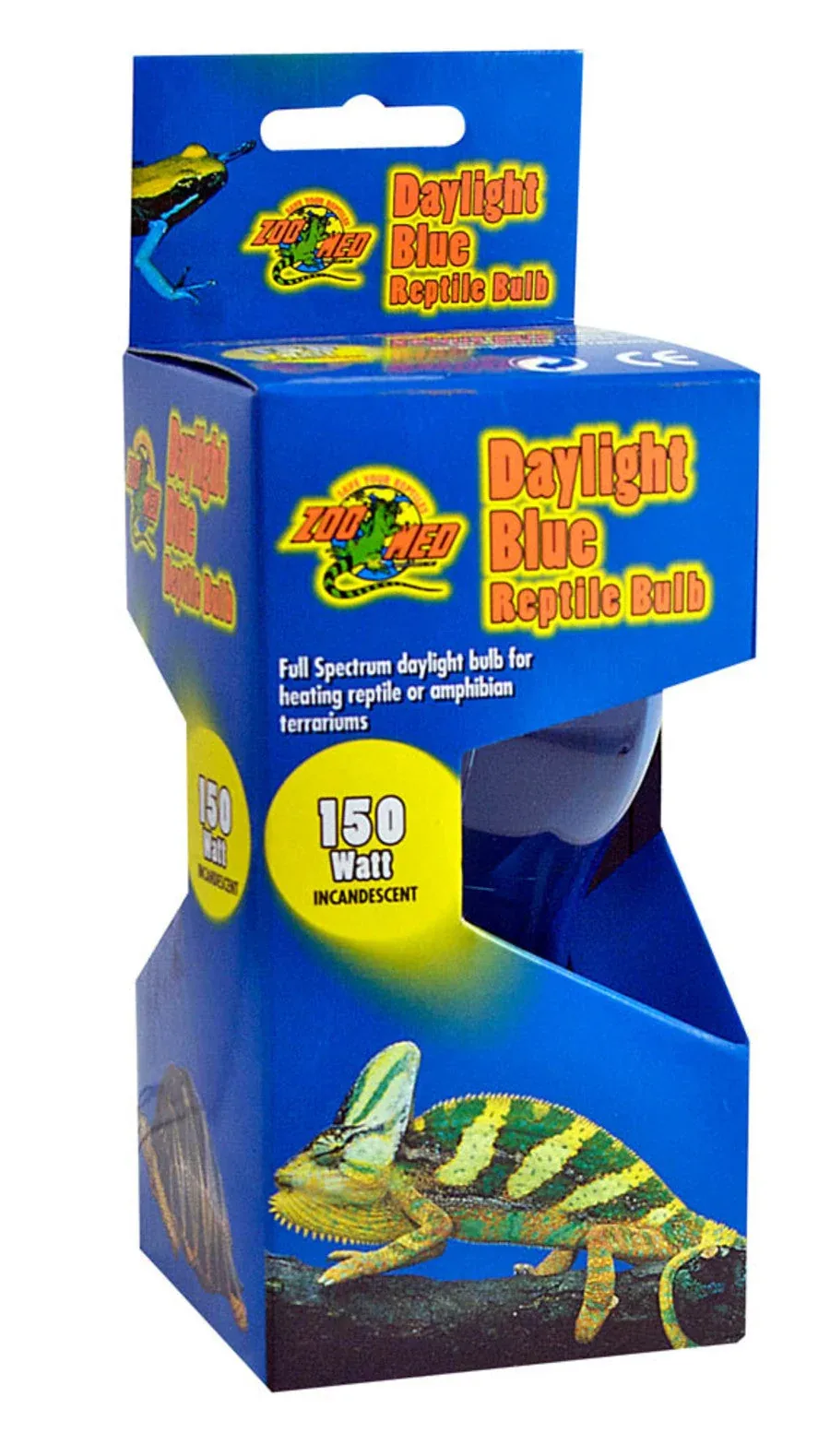 Zoo Med Daylight Blue Reptile Bulb, Blue, 150W