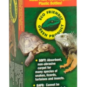 Zoo Med Eco Carpet Reptile Terrarium Carpet, Green, 10 gal, 10 in x 20 in