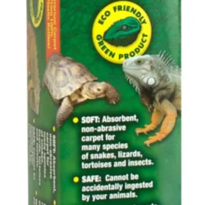 Zoo Med Eco Carpet Reptile Terrarium Carpet, Green, 55 gal, 13 in x 48 in