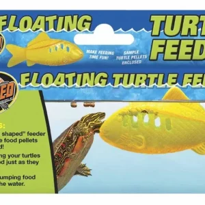 Zoo Med Floating Turtle Feeder Translucent Orange