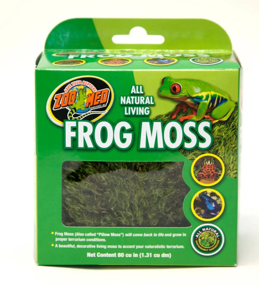 Zoo Med Frog Moss Substrate Green 80 Cu. in