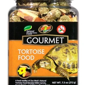 Zoo Med Gourmet Tortoise Dry Food, 7.5 oz