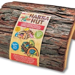 Zoo Med Habba Hut Terrarium Hideaway, Brown, Small