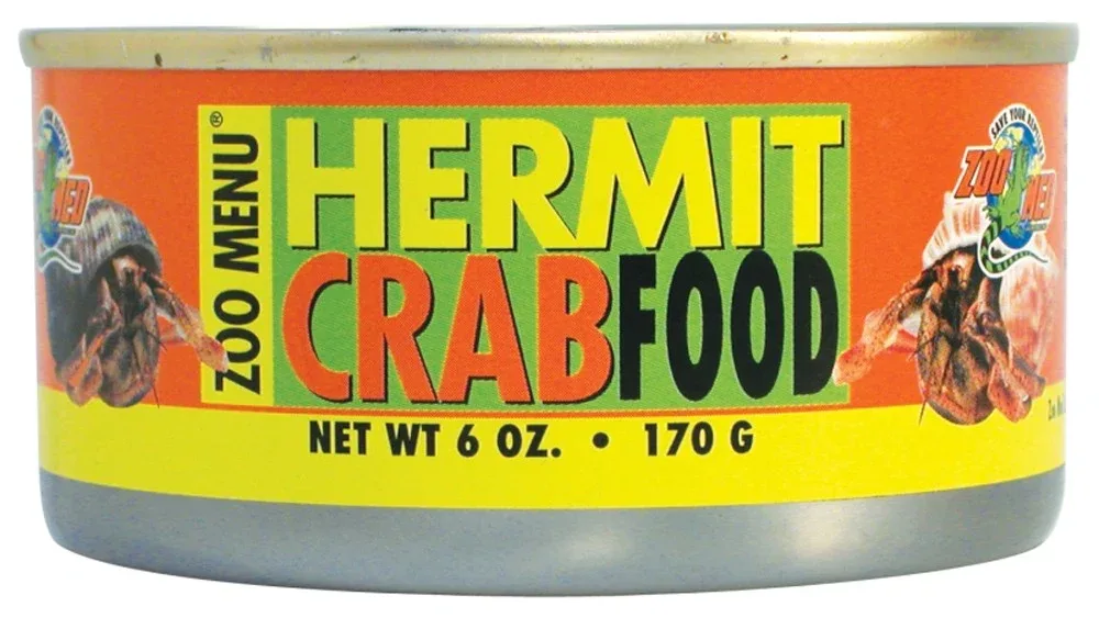 Zoo Med Hermit Crab Canned Reptile Wet Food, 6 oz