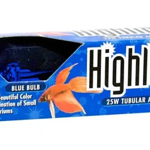 Zoo Med Highlights Incandescent Aquarium Bulb, Blue, 25W