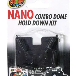 Zoo Med Hold Down Kit for Nano Combo Dome Lamp Fixture - Black
