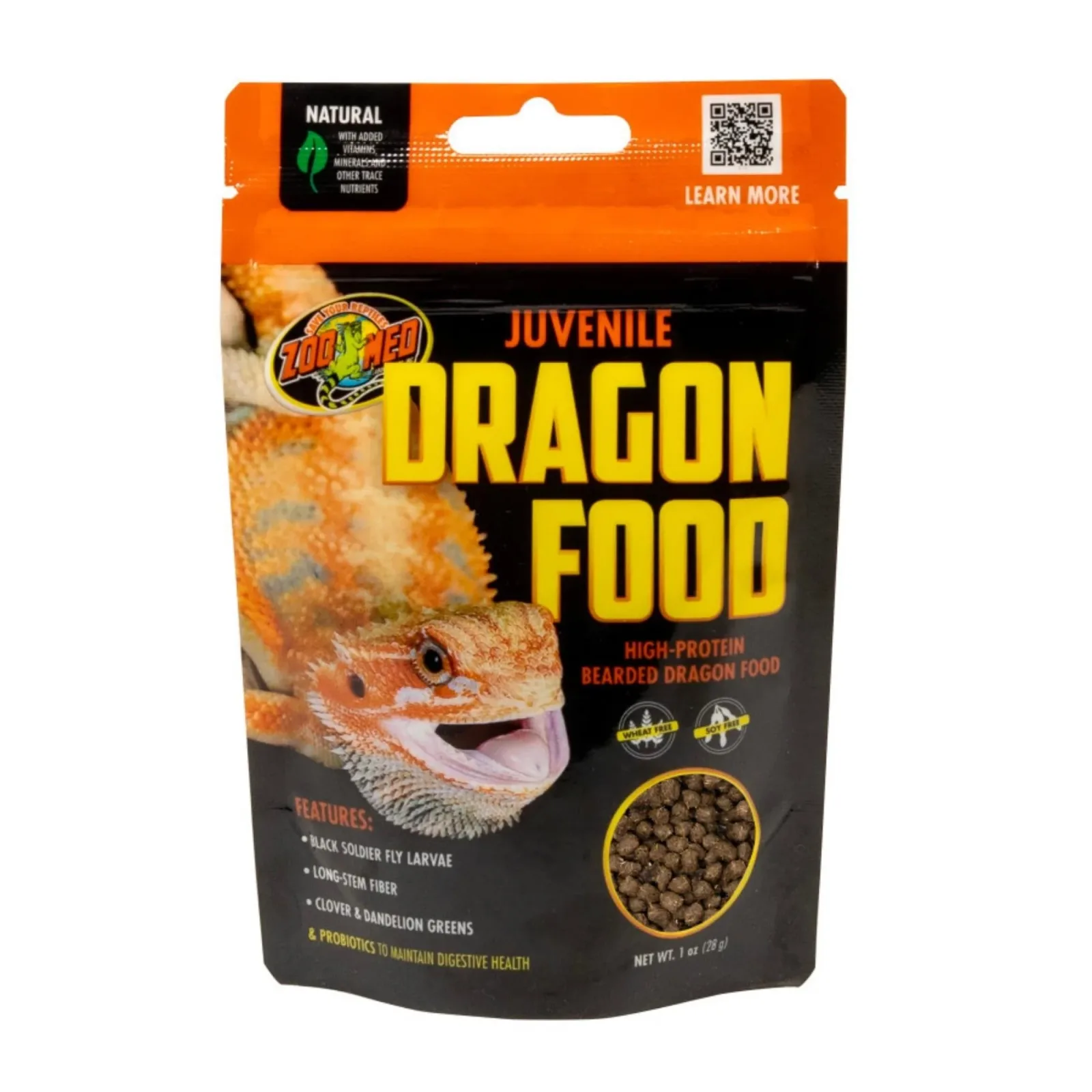 Zoo Med Juvenile High Protein Dragon Food - 1 oz