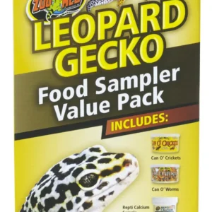 Zoo Med Leopard Gecko Food Sampler Value Pack Display