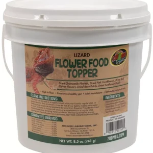 Zoo Med Lizard Flower Food Topper 8.5 oz