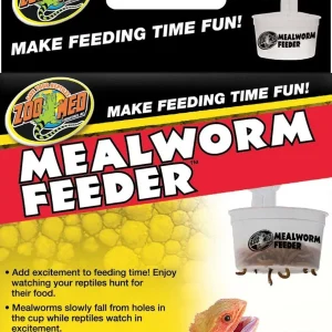 Zoo Med Mealworm Feeder White