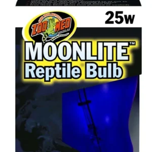 Zoo Med Moonlite Reptile Bulb Deep, Blue, 25W