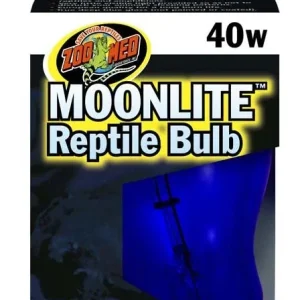 Zoo Med Moonlite Reptile Bulb Deep, Blue, 40W