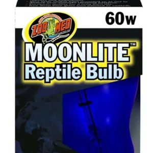 Zoo Med Moonlite Reptile Bulb Deep, Blue, 60W