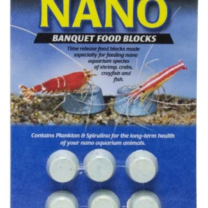 Zoo Med Nano Banquet Fish Feeding Block 0.3 oz, Mini