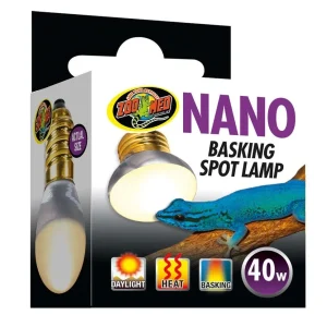 Zoo Med Nano Basking Spot Lamp, White, 40W