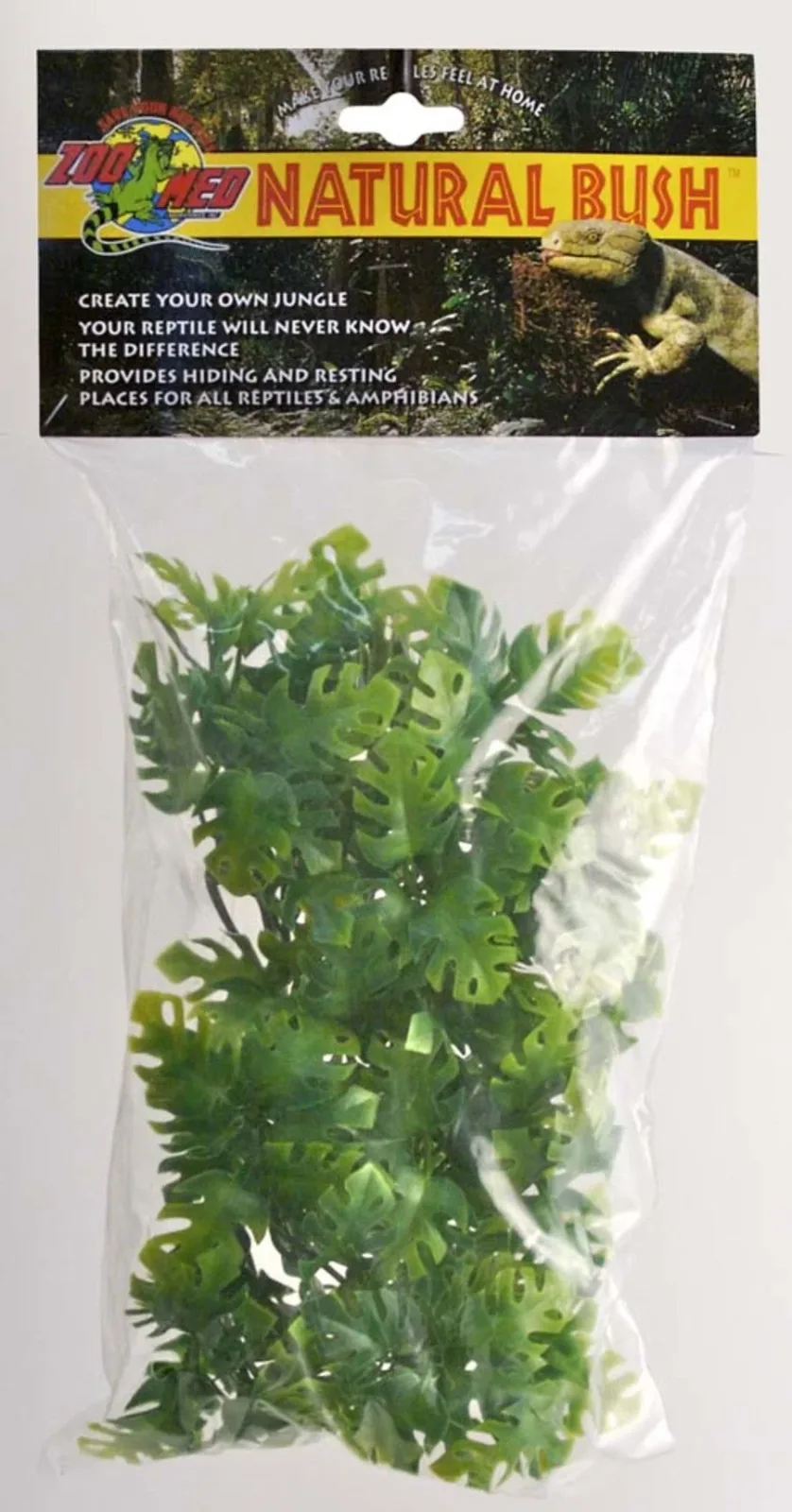 Zoo Med Natural Bush Amazonian Phyllo Plants, Green, 14 in, Small