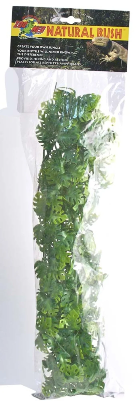 Zoo Med Natural Bush Amazonian Phyllo Plants, Green, 22 in, Large