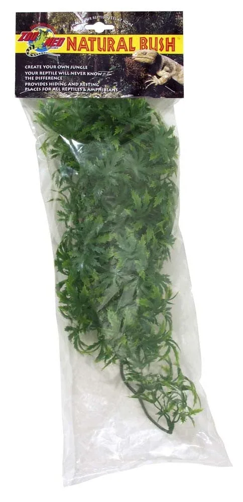 Zoo Med Natural Bush Cannabis Plants, Green, 18 in, Medium