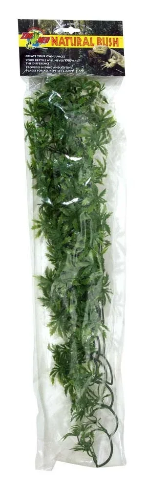 Zoo Med Natural Bush Cannabis Plants, Green, 22 in, Large