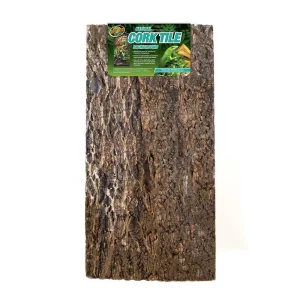 Zoo Med Natural Cork Tile Aquarium Background, Brown, 16 in x 36 in, XX-Large
