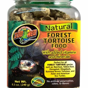 Zoo Med Natural Forest Tortoise Dry Food, 8.5 oz