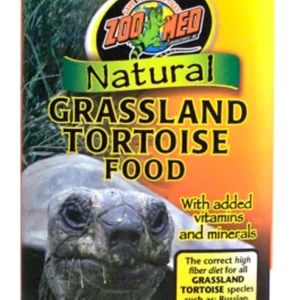 Zoo Med Natural Grassland Tortoise Dry Food, 15 oz