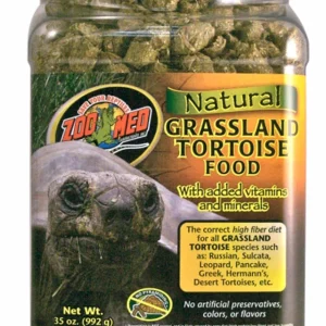 Zoo Med Natural Grassland Tortoise Dry Food, 35 oz
