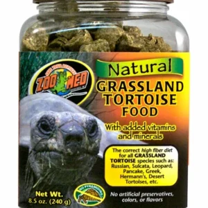 Zoo Med Natural Grassland Tortoise Dry Food 8.5 oz