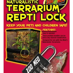 Zoo Med Naturalistic Terrarium Repti Lock Black